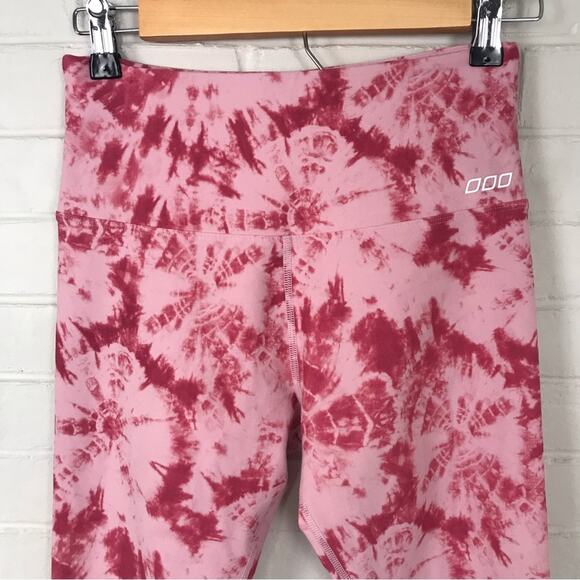 Lorna Jane Pink Tie Dye Activewear Leggings - Picture 3 of 8